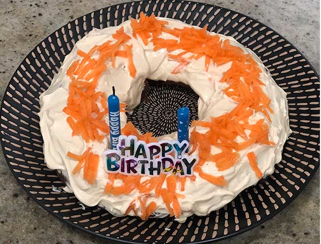 Dog Friendly Birthday Cake